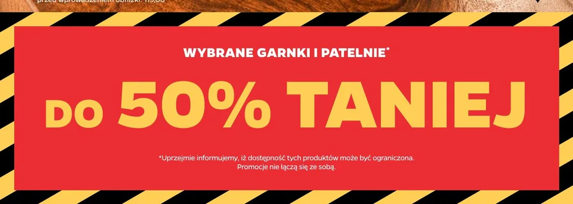 Garnki i patelnie promocja w Netto