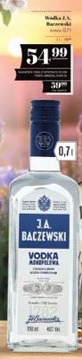 Wódka Ambra promocja w POLOmarket