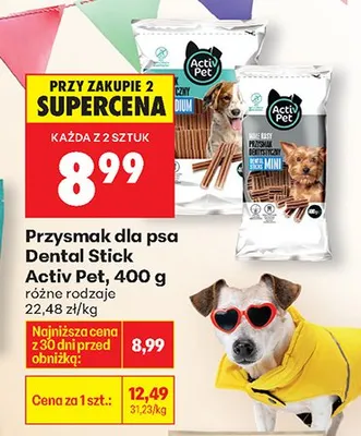 Przysmak Dental Stick promocja w Biedronka