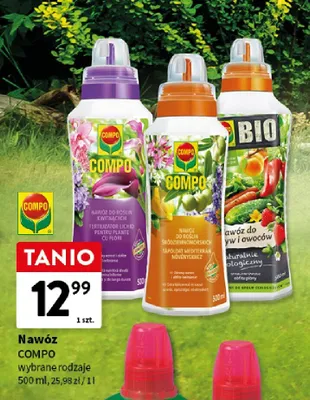 Nawóz COMPO wybrane rodzaje promocja w Intermarche