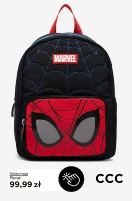 Plecak Spiderman Marvel promocja w CCC