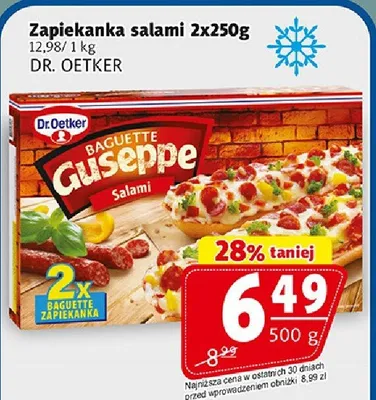 Zapiekanka salami 2x250g promocja w Prim Market