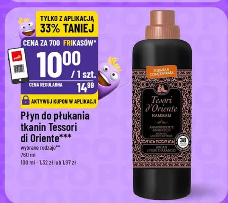 Płyn do płukania tkanin Tessori di Oriente wybrane rodzaje promocja w POLOmarket