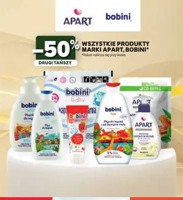 Kosmetyki dla dzieci Bobini promocja w Stokrotka