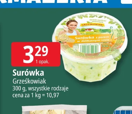 Surówka Grześkowiak promocja w Leclerc