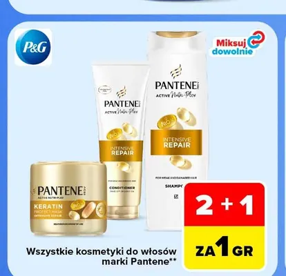 Odżywka do włosów Intensive Repair Pantene promocja w Carrefour