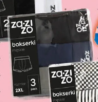 Bokserki męskie ZaZiZo 3-pak promocja w POLOmarket