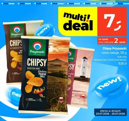 Chipsy Przysnacki Kierunek Podlasie Miód Na Ostro promocja w Dealz