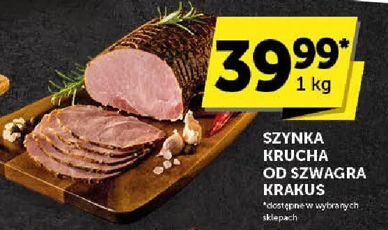 Szynka krucha od Szwagra promocja w ABC