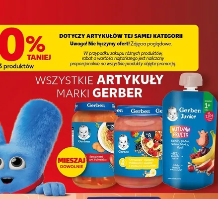 Artykuły Gerber promocja w Kaufland