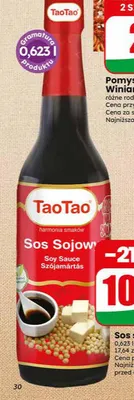Sos sojowy TaoTao promocja w Dino