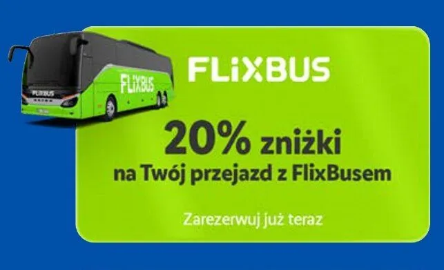 Przejazd FlixBusem promocja w Lidl