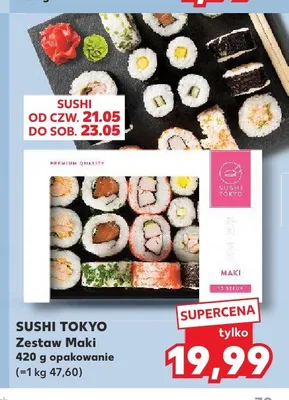 Zestaw Maki Sushi Tokyo promocja w Kaufland
