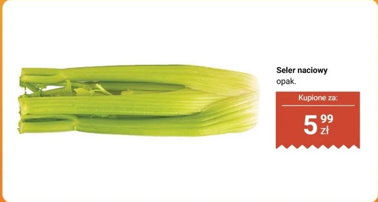 Seler naciowy opak. promocja w Biedronka