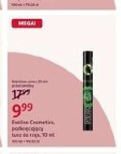 Tusz do rzęs podkręcający Eveline Cosmetics promocja w Rossmann