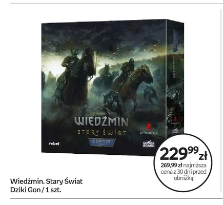 Gra Wiedźmin. Stary Świat Dziki Gon promocja w Empik