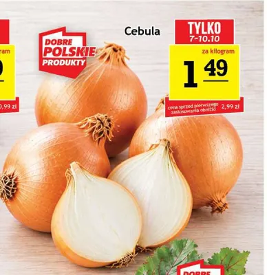 Cebula promocja w Gram Market