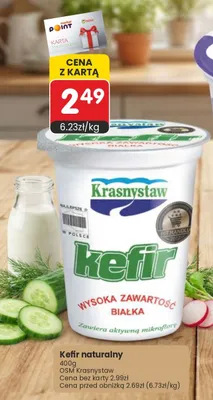 Kefir naturalny Krasnystaw promocja w Market Point