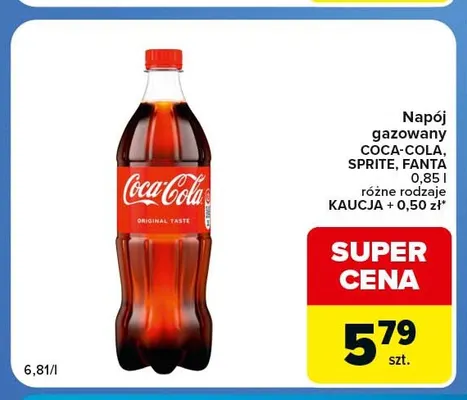 Napój gazowany Sprite promocja w Carrefour Express