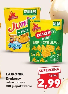 Krakersy różne rodzaje promocja w Kaufland