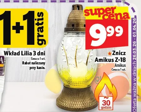 Wkład 3 dni promocja w TOPAZ