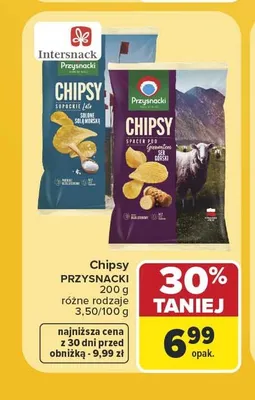 Chipsy Przysnacki promocja w Carrefour