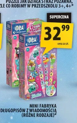 Mini fabryka długopisów z wiadomością promocja w Arhelan