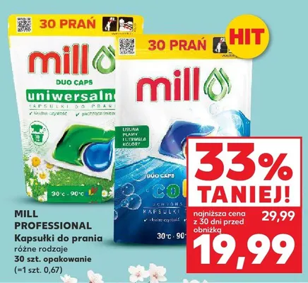 Kapsułki do prania różne rodzaje, 30 szt. opakowanie promocja w Kaufland