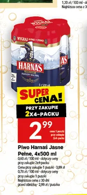 Piwo Harnaś promocja w Twój Market