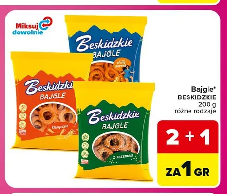 Bajgle Beskidzkie klasyczne promocja w Carrefour Market