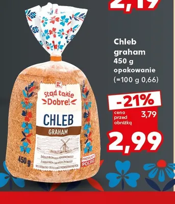 Chleb graham Stąd takie Dobre! promocja w Kaufland