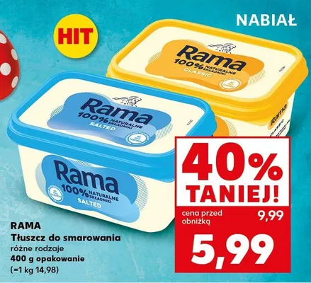 Tłuszcz do smarowania różne rodzaje promocja w Kaufland