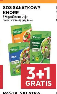 Sos sałatkowy Knorr promocja w Stokrotka
