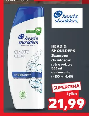 Szampon do włosów Head & Shoulders promocja w Kaufland