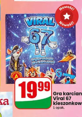 Gra karciana Viral 67 kieszonkowa Alexander promocja w Dino