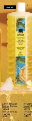 Płyn do kąpieli Avon Senses Soak Up The Sun promocja w AVON