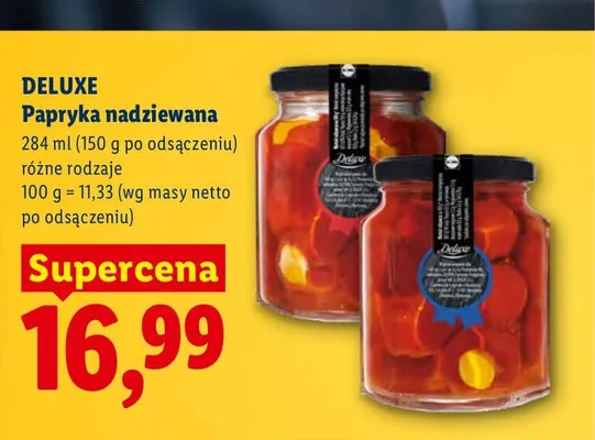 Papryka nadziewana Deluxe promocja w Lidl