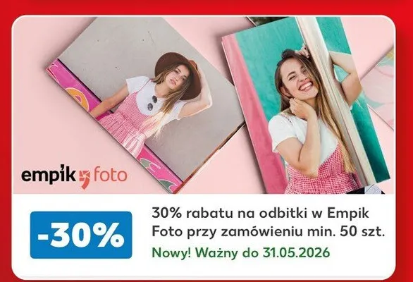 Odbitki fotograficzne Empik Foto promocja w Kaufland