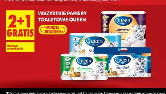 Papier toaletowy premum Lavenda promocja w Biedronka