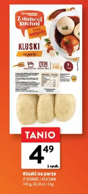 Kluski na parze Z Dobrej Kuchni promocja w Intermarche