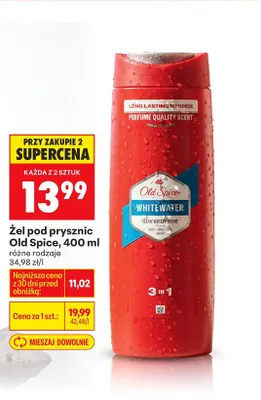Żel pod prysznic, różne rodzaje promocja w Biedronka