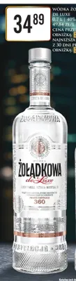 Wódka Żołądkowa de Luxe promocja w Dino