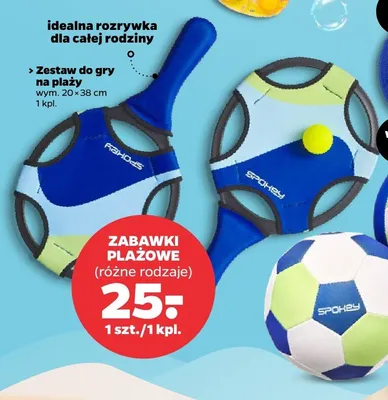Zestaw do gry na plaży Spokey promocja w Netto