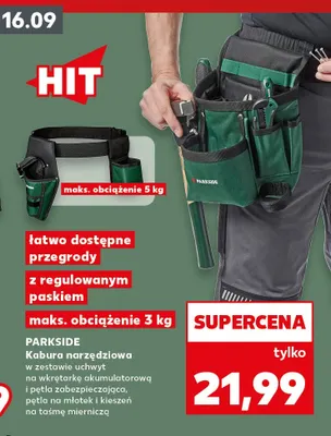 Kabura narzędziowa Parkside promocja w Kaufland