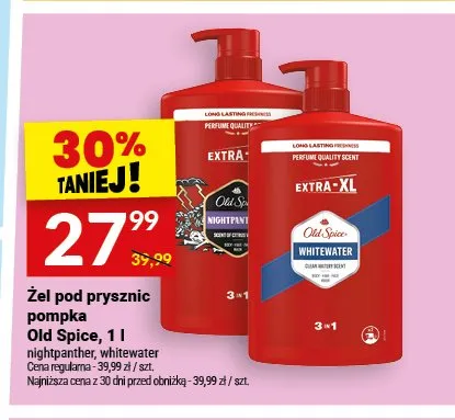 Żel pod prysznic Old Spice Nightpanther promocja w Twój Market