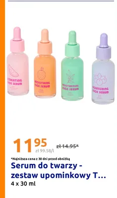 Serum do twarzy zestaw upominkowy promocja w Action