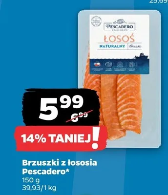 Brzuszki z łososia promocja w Netto