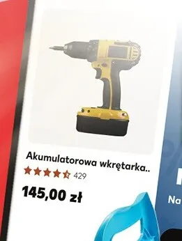 Akumulatorowa wkrętarka Kaufland promocja w Kaufland