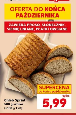 Chleb Sprint promocja w Kaufland