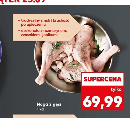 Noga z gęsi promocja w Kaufland